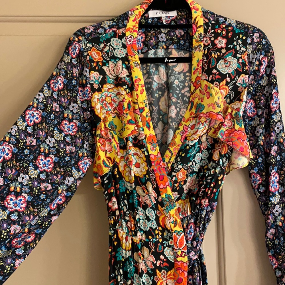 Frame XS Wrap Dress